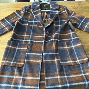 House of Harlow 1960 Wool Blend Coat